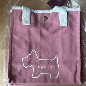 RADLEY LONDON Pink and White Tote Bag